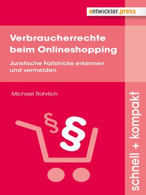 cover image of Verbraucherrechte beim Onlineshopping
